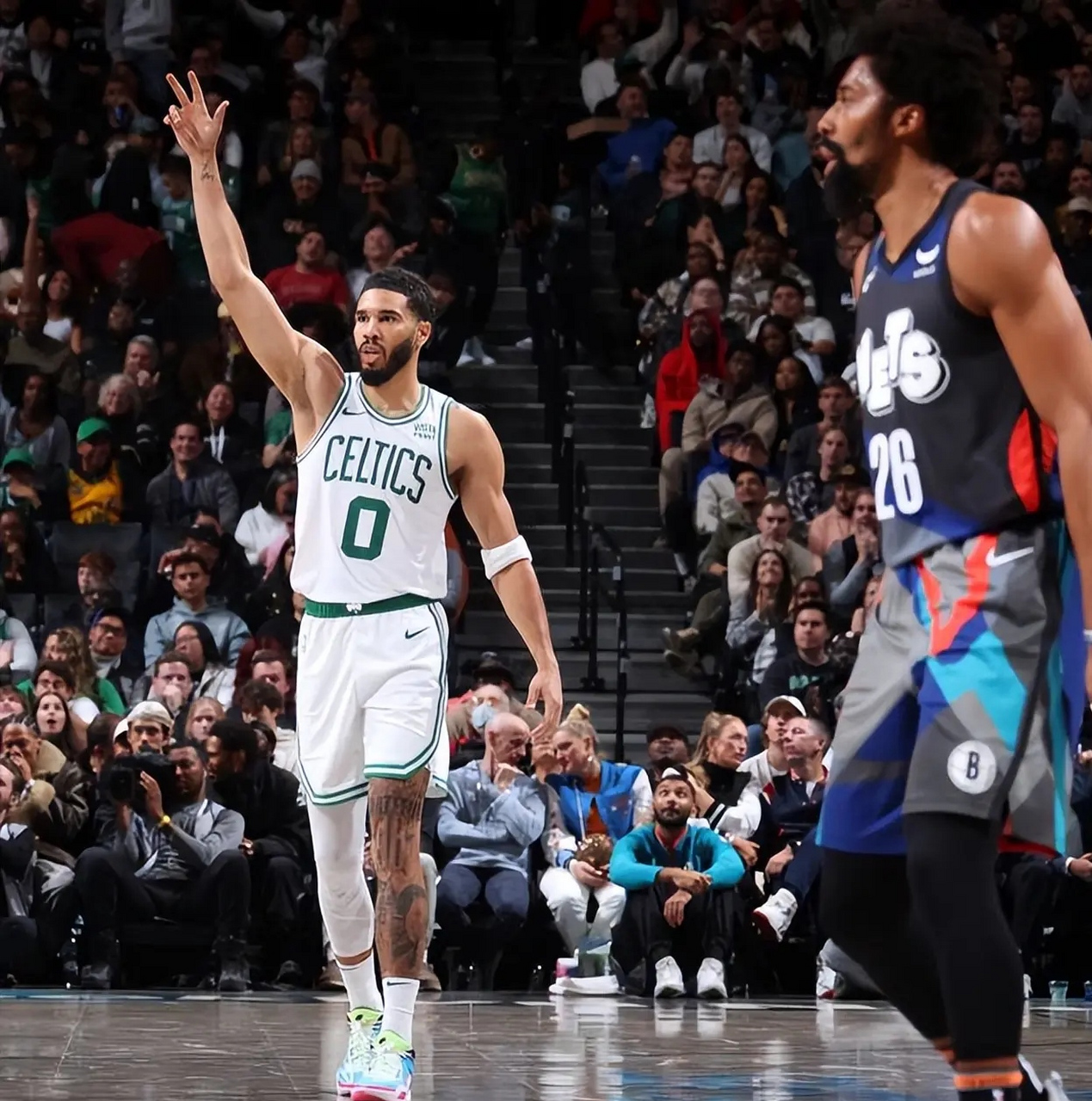 凯尔特人轻取吉林队，塔图姆刷新纪录